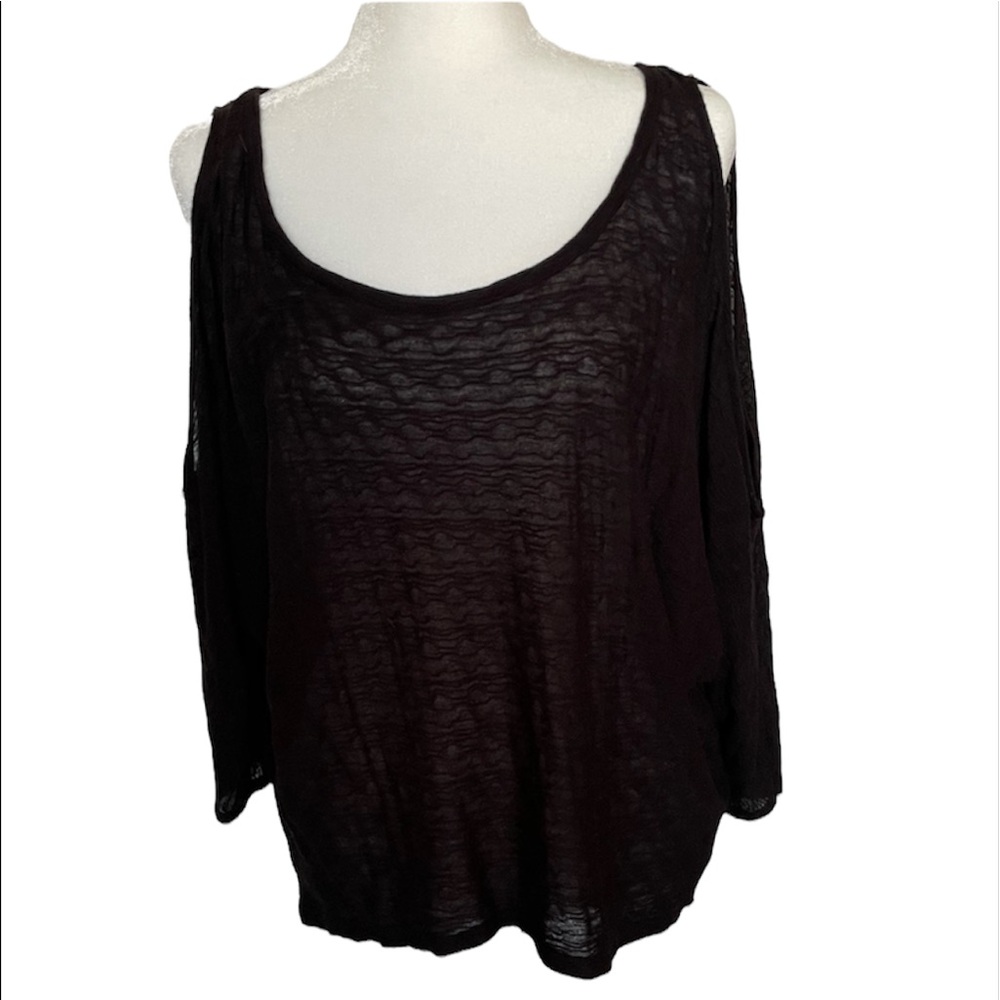 Guess open shoulder top